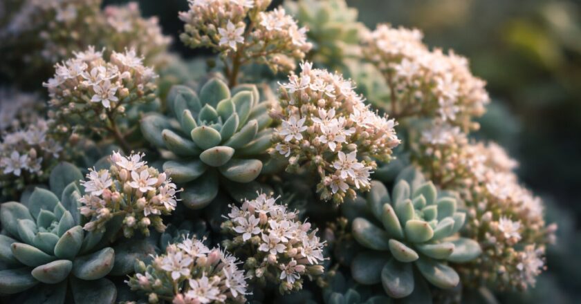 Vetplant met kleine bloemetjes: subtiele blikvanger met verrassend karakter