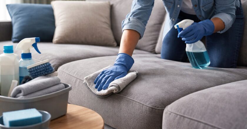 Microvezel bank schoonmaken zonder stress: een doordachte aanpak voor langdurige frisheid