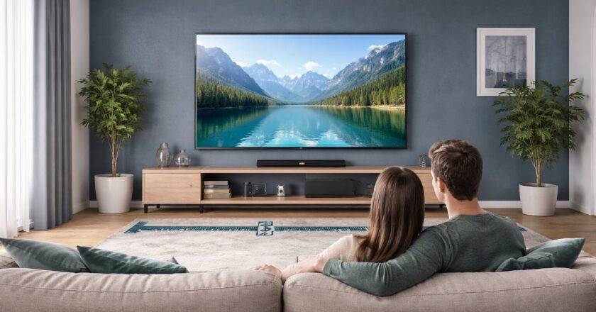 De ideale afstand tussen tv en bank voor comfort, scherpte en sfeer in huis