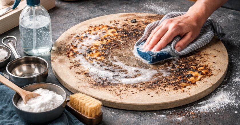 Pizzasteen schoonmaken: zo houd je smaak, structuur en levensduur in balans