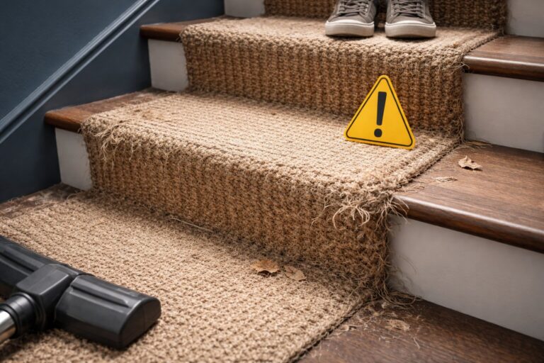 sisal op trap nadelen, sisal