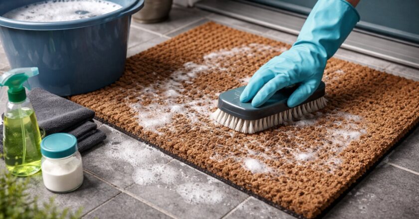 Deurmat schoonmaken: zo blijft je entree fris, hygiënisch en uitnodigend