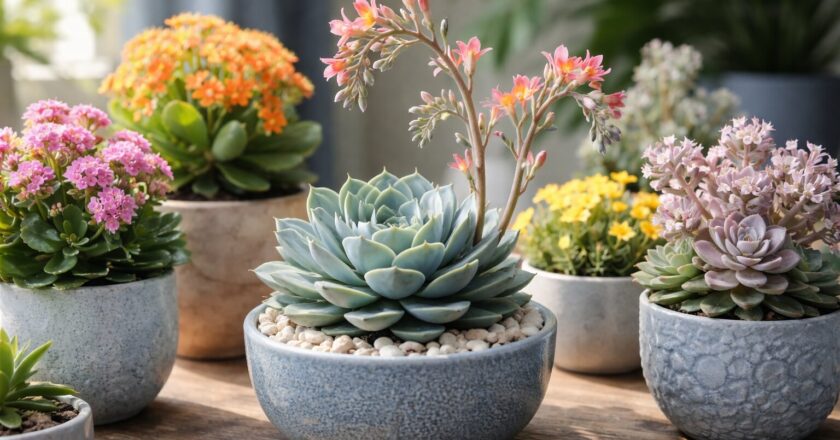 Bloeiende vetplanten voor binnen: verrassend kleuraccent met minimale verzorging