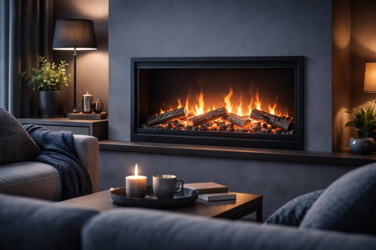 geeft een sfeerhaard warmte, sfeerhaard