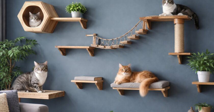 Een kattenmuur maken: zo creëer je een verticale speel- en rustplek met karakter