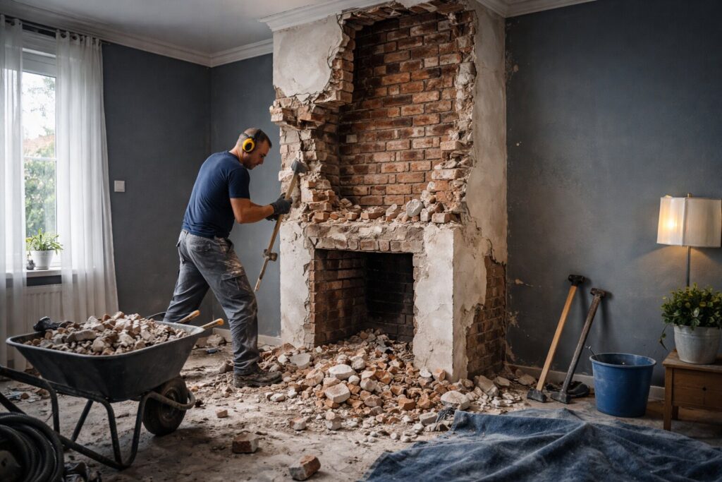 Een schouw afbreken: doordachte keuzes voor een nieuwe indeling van je woonkamer