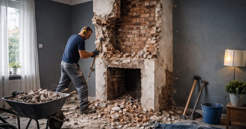 Een schouw afbreken: doordachte keuzes voor een nieuwe indeling van je woonkamer